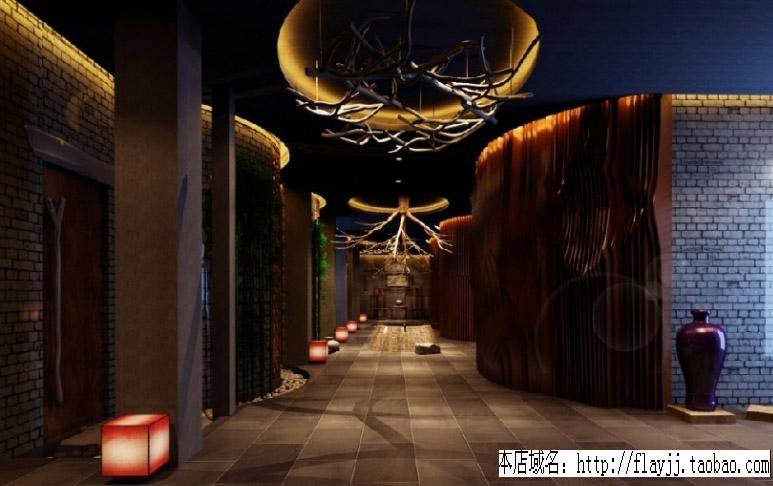 YX-900182 茶楼建筑CAD设计图65套
