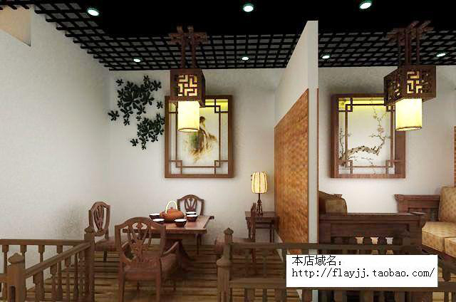 YX-900182 茶楼建筑CAD设计图65套