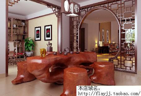 YX-900182 茶楼建筑CAD设计图65套缩略图