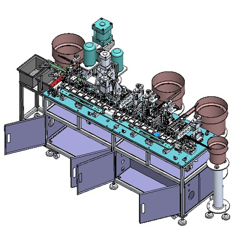 T687 多工位工装板循环组装机