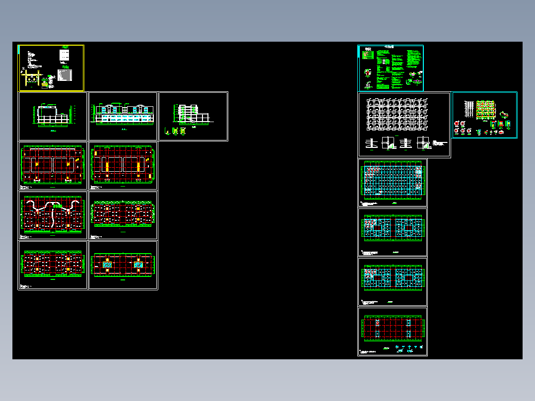 上海市某五层框架商住楼设计