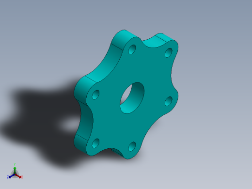 SW建模练习题-exercise 127正等轴测缩略图