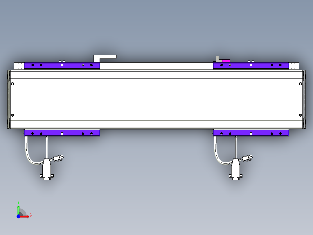 威洛博VL系列3d模型模组2VL14S2Y-S250前视图