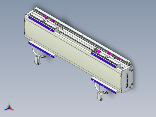 威洛博VL系列3d模型模组2VL14S2Y-S250正等轴测缩略图