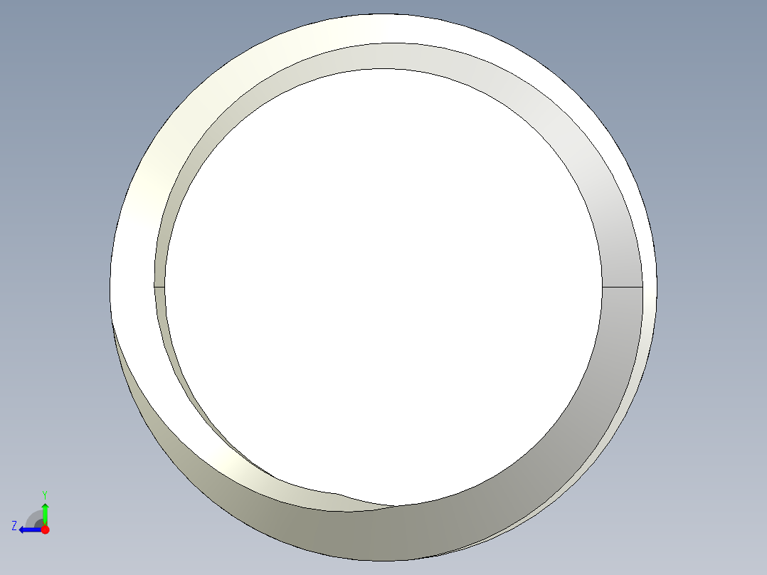 DIN 913-ISO 4026 固定螺钉-M4 L=4.STEP右视图