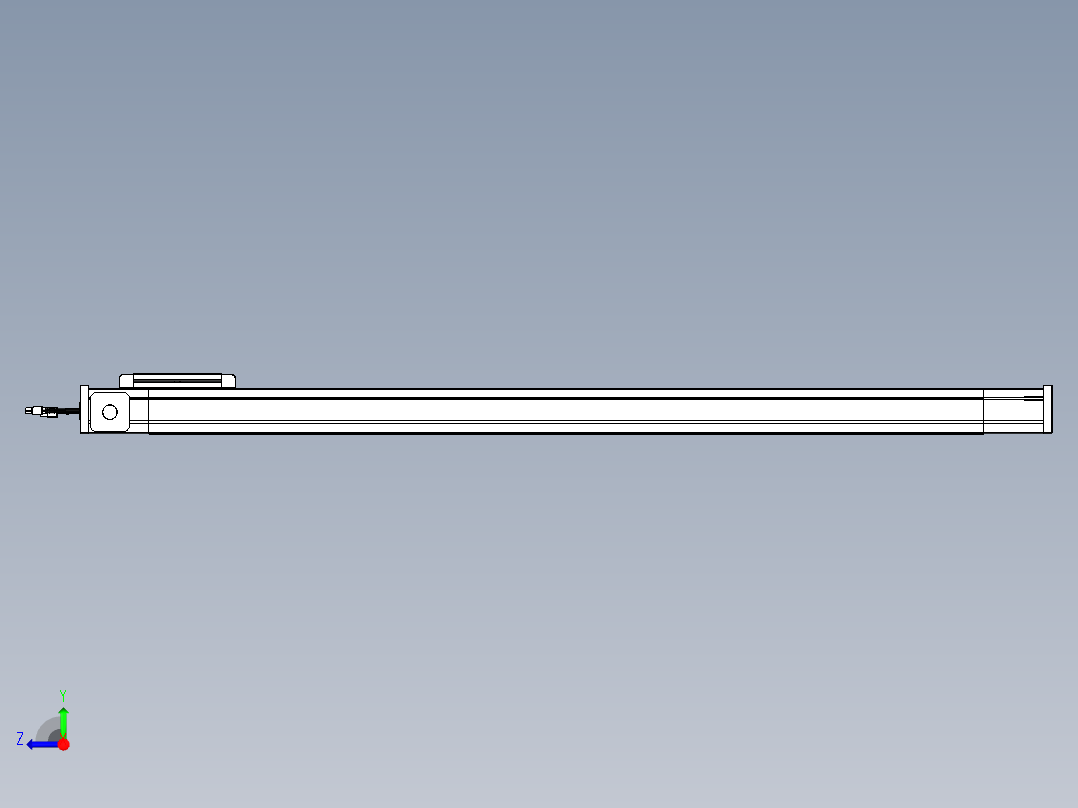 威洛博LB.GB同步带传动--欧规系列LB6A-L130-S1100-BR右视图