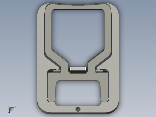 折叠椅单板俯视缩略图
