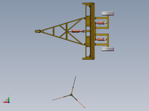 激光平地机（sw18可编辑+cad+说明书）后视缩略图