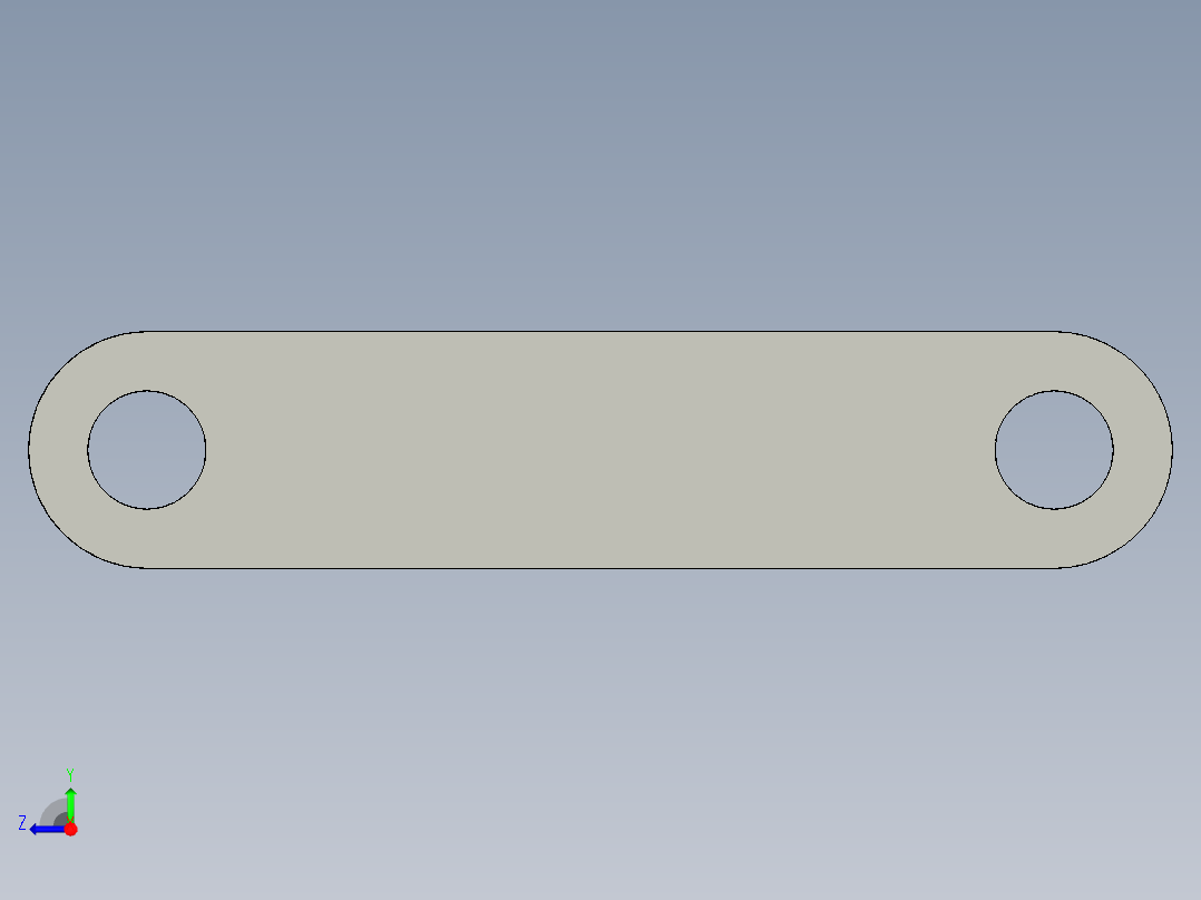 基恩士PZ2-42_bracket2_kc图纸模型右视图