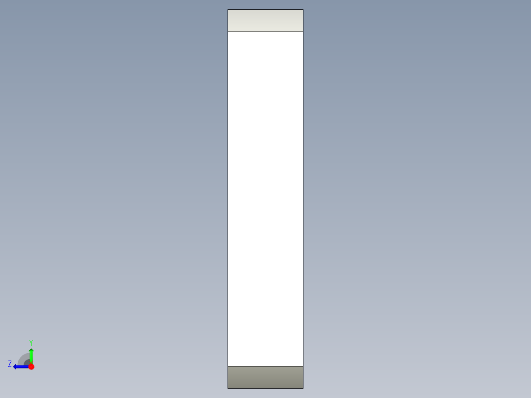 軸承座(直接裝設型)BSDN-3D多系列多零件图纸模型右视图