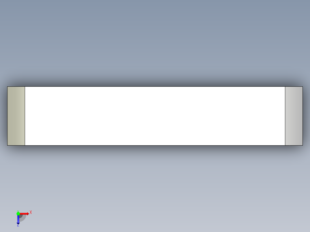 軸承座(直接裝設型)BSDN-3D多系列多零件图纸模型俯视图