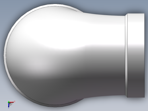 弯头-异径内丝 DN32-DN25俯视缩略图