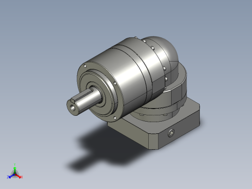 多摩川行星减速机TLR-120-L1-24HA24（45度）