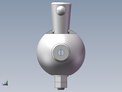 阀门模型右视缩略图