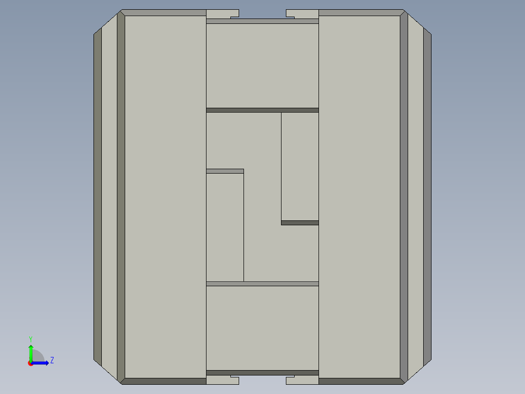 普通气爪PH09-25左视图