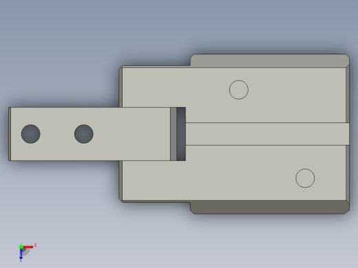 普通气爪PH09-25俯视缩略图