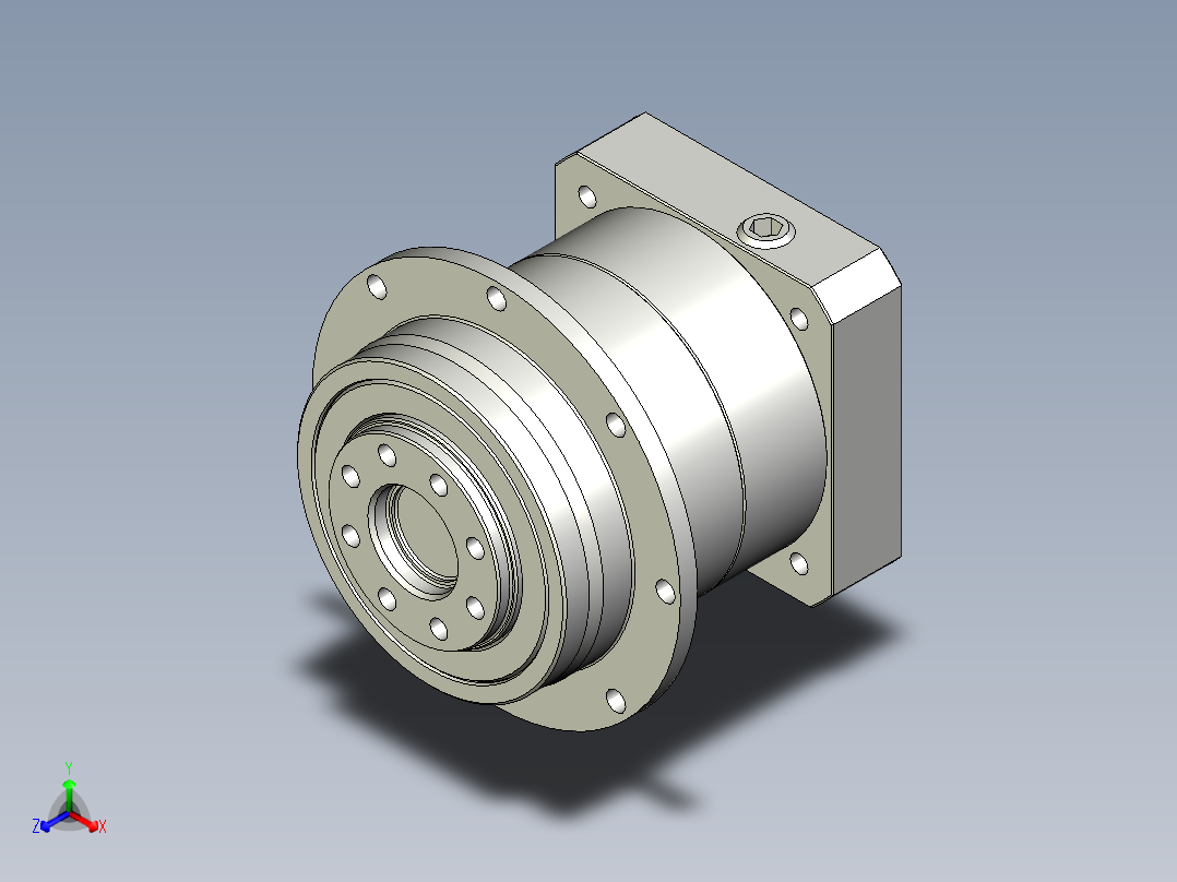 多摩川行星减速机TD-064-L1-14BK14主视图