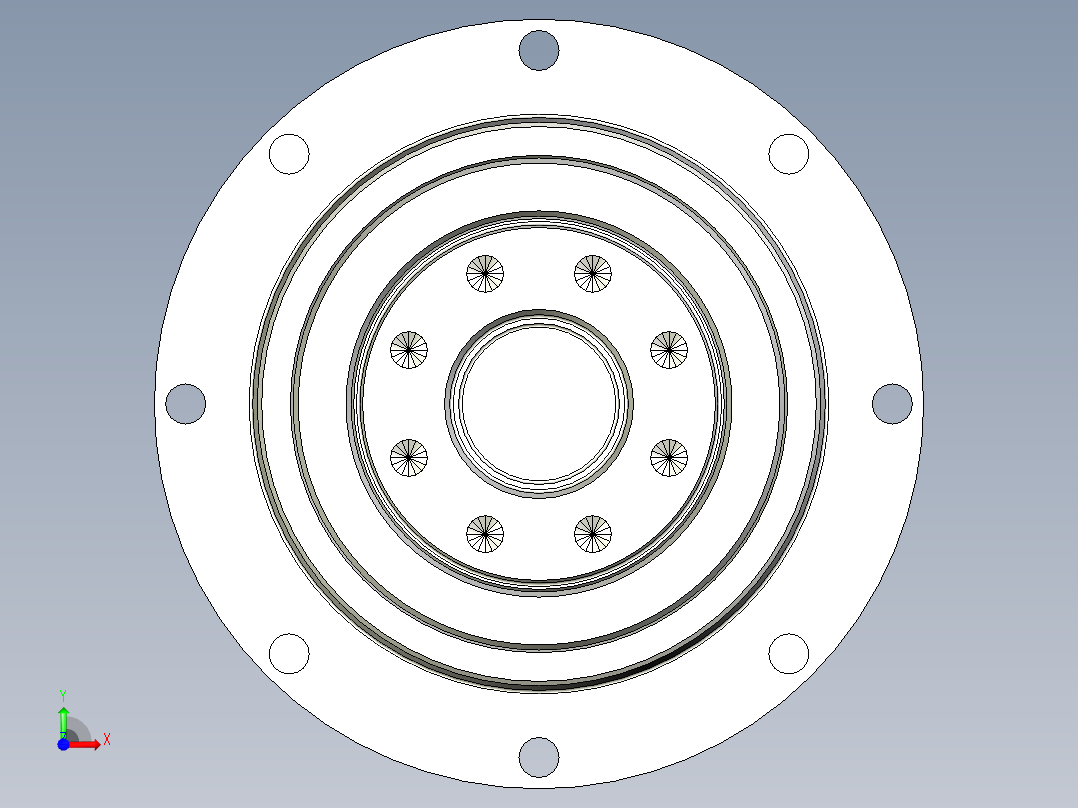 多摩川行星减速机TD-064-L1-14BK14前视图
