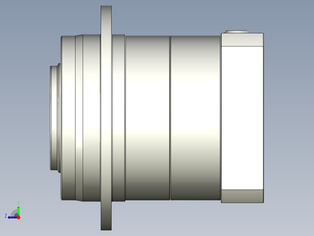 多摩川行星减速机TD-064-L1-14BK14右视图