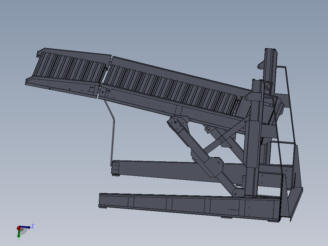 二层液压简易总装