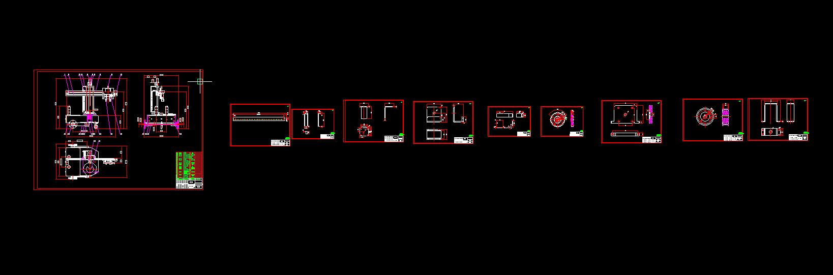 Q436-自动堆垛式载运机器人的设计【三维SolidWorks】