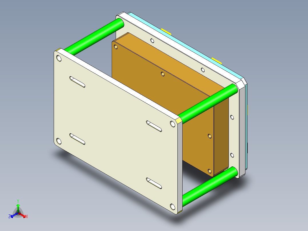 APP20-A-CNC1笔记本CNC工装夹具三维模型-0520主视图