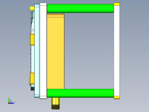 APP20-A-CNC1笔记本CNC工装夹具三维模型-0520左视缩略图