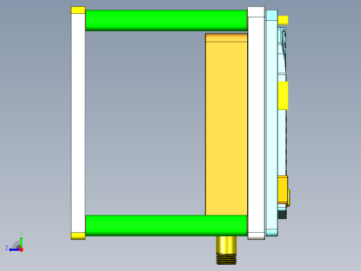 APP20-A-CNC1笔记本CNC工装夹具三维模型-0520右视缩略图