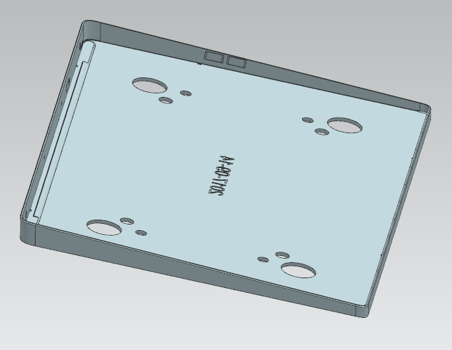 金属壳摆10°角辅助检具三维+CAD