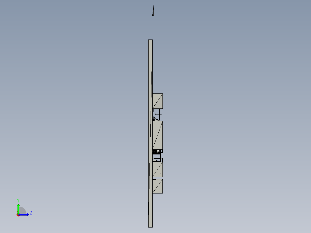 B2003994-加热散热器生产线左视图