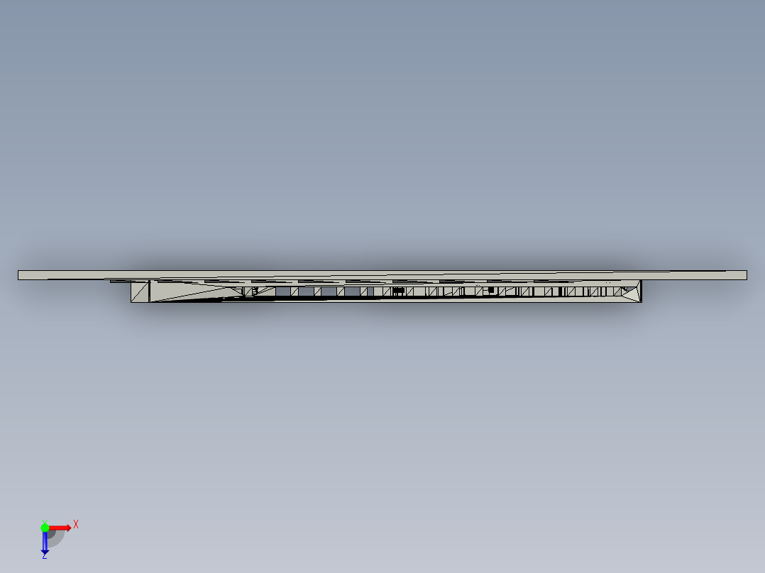 B2003994-加热散热器生产线俯视图