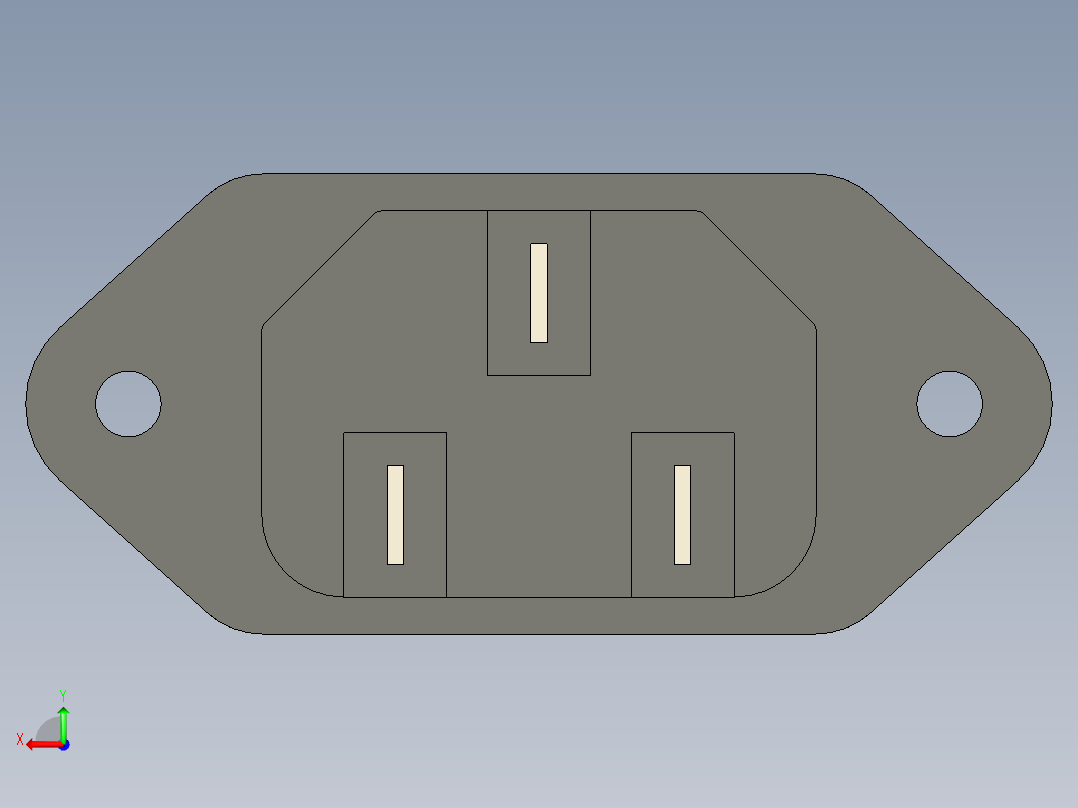 接插件(193)后视图