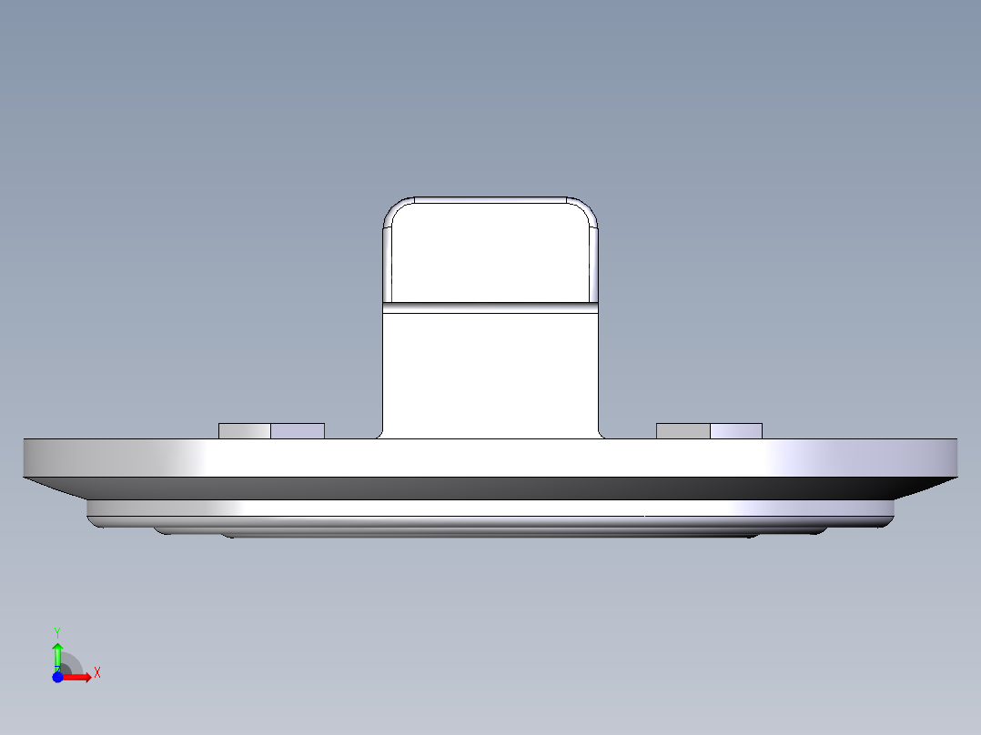 Trimtech 修剪器底座前视图
