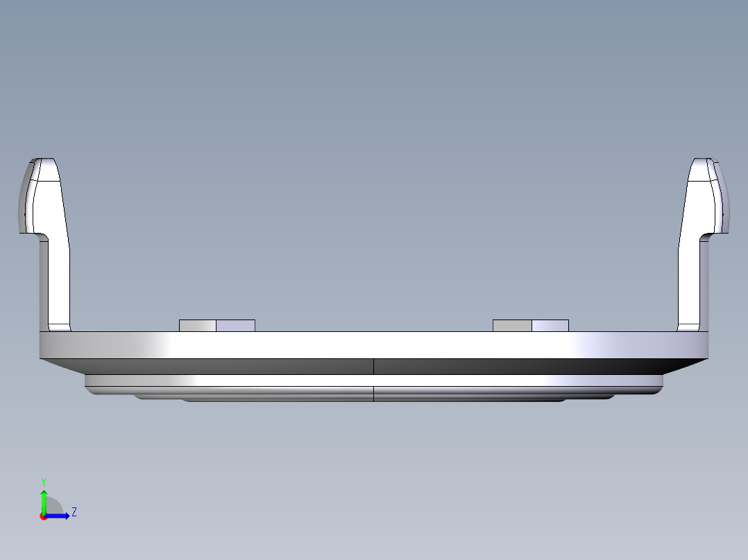 Trimtech 修剪器底座左视图