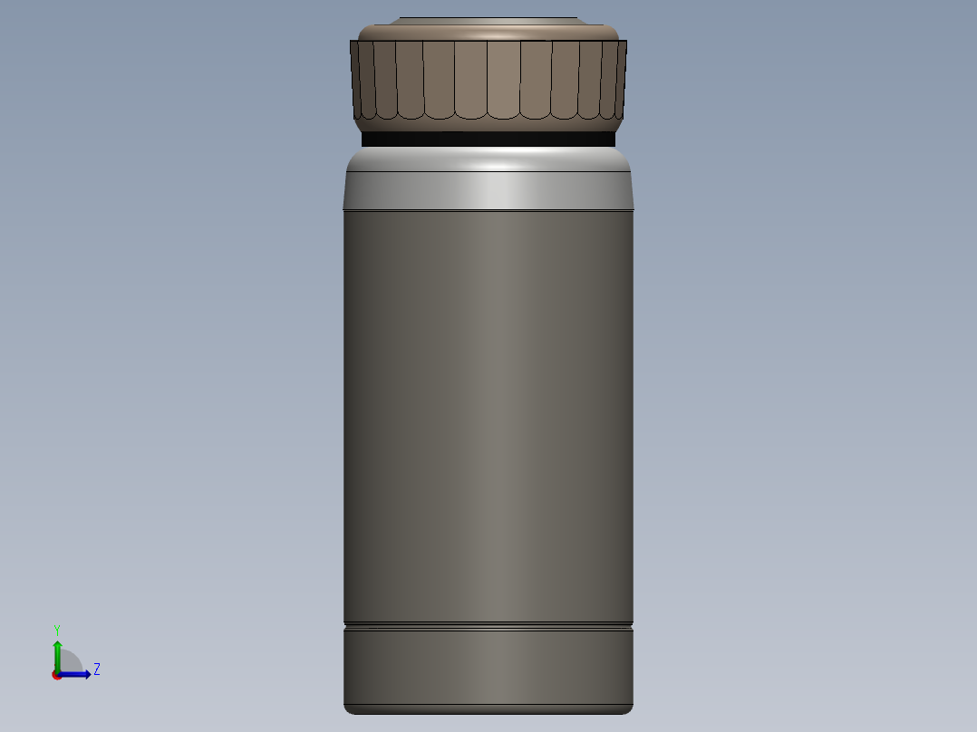 瓶子、罐子、桶(105)左视图