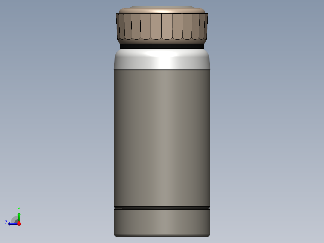 瓶子、罐子、桶(105)右视图