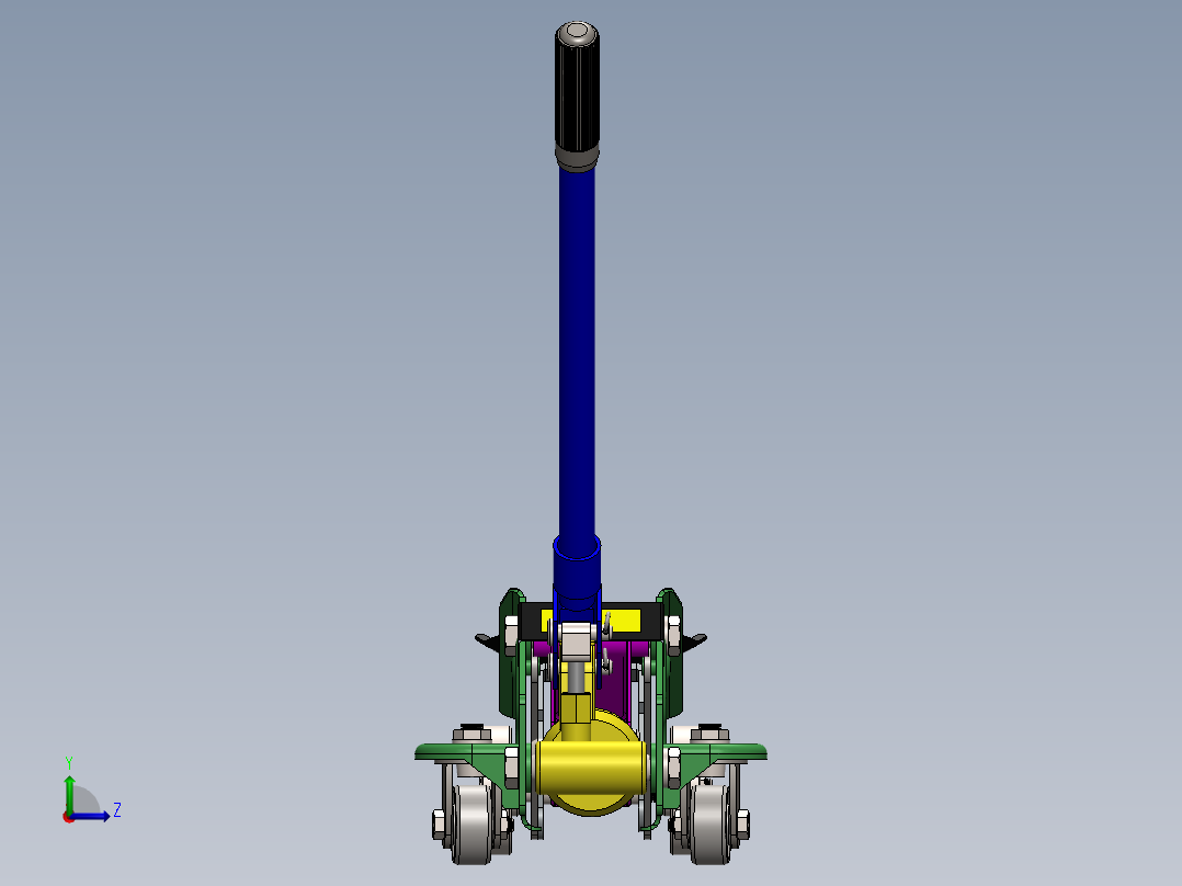 千斤顶(29)左视图