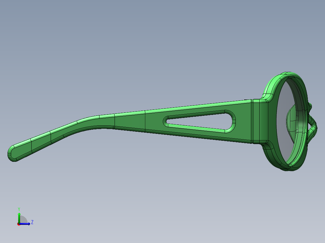 眼镜、墨镜(5)左视图