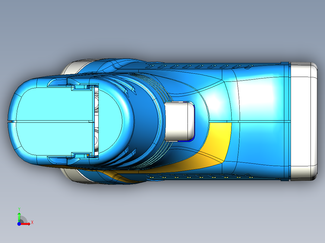 高精度手持式红外线测温仪-380度前视图
