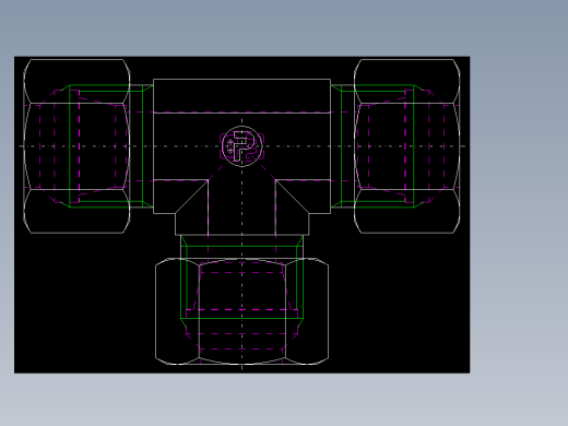 PARKER管接头EO Union tee T12L71_back
