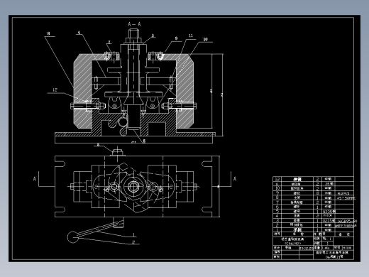 JX0959-法兰盘夹具设计