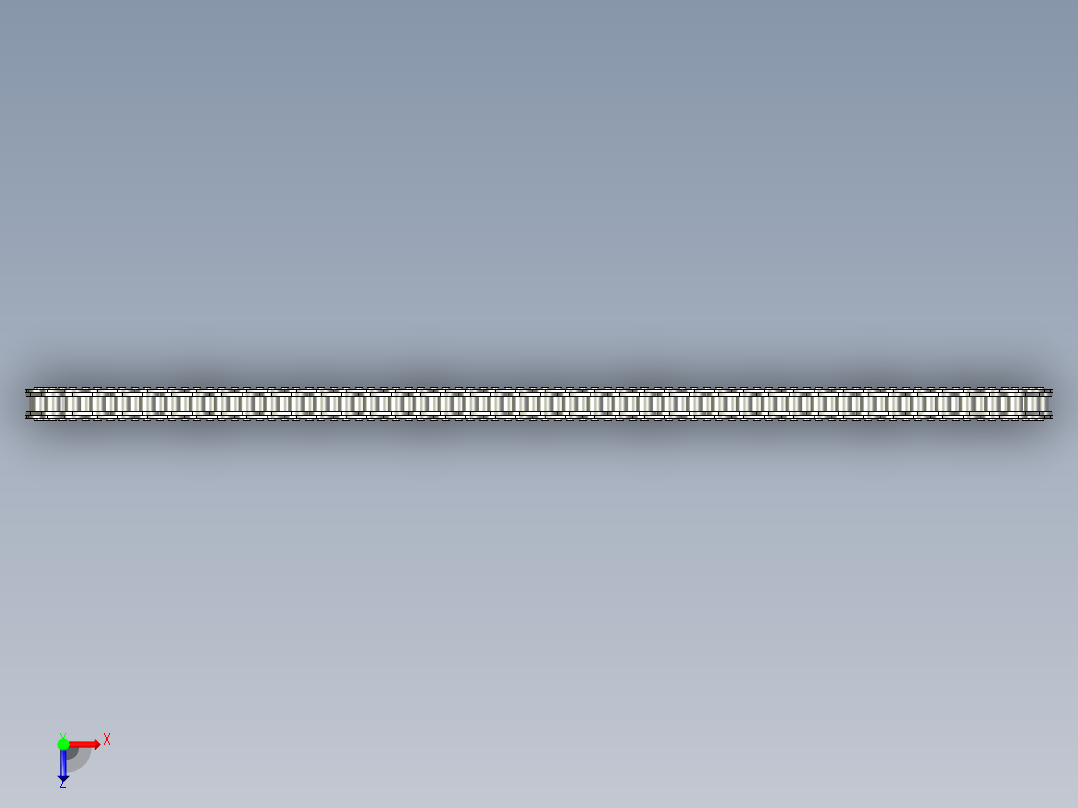16A中心900链条俯视图
