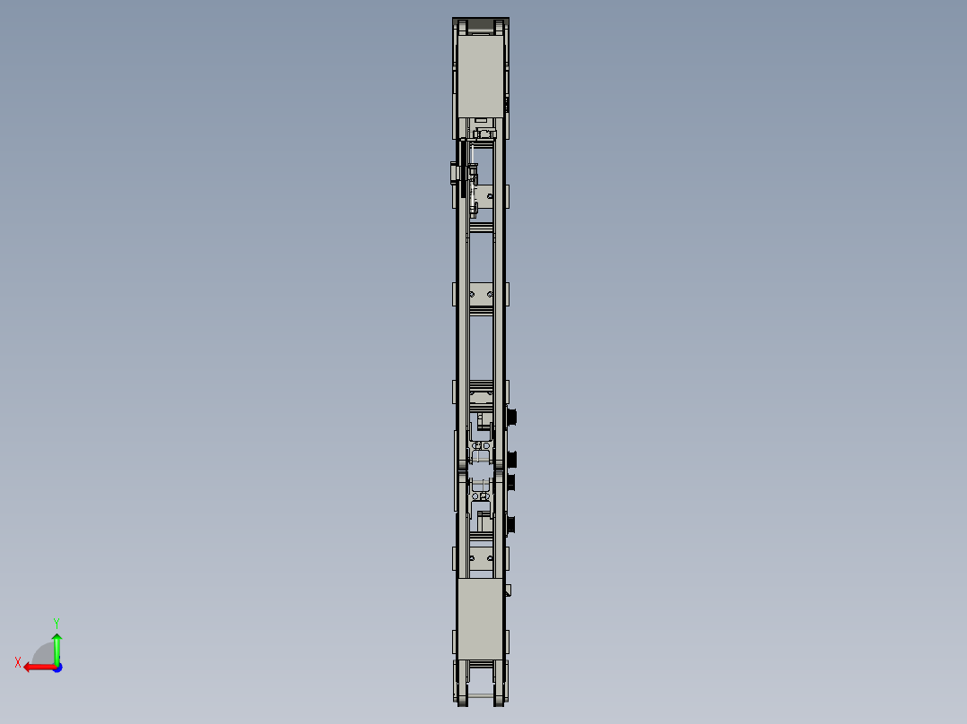 F01AE-5000-00进料皮带组合后视图