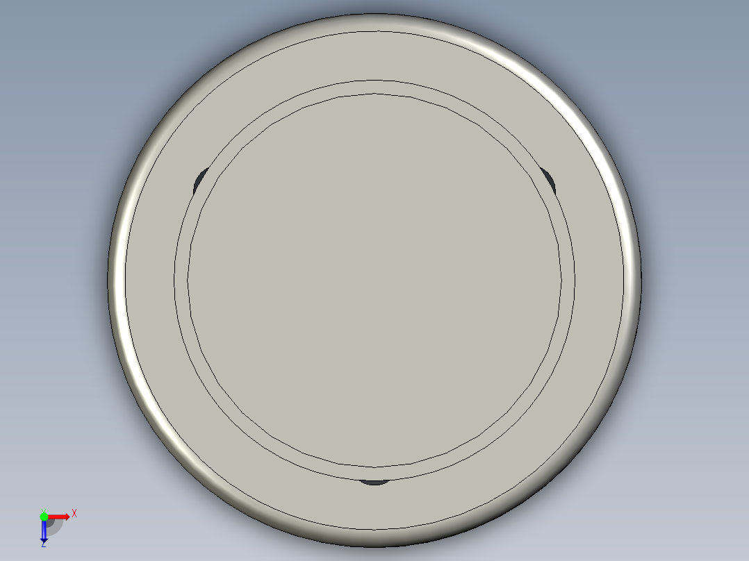 LTE-T50Z-J-3S三色报警灯(上海森奥-三色灯俯视图