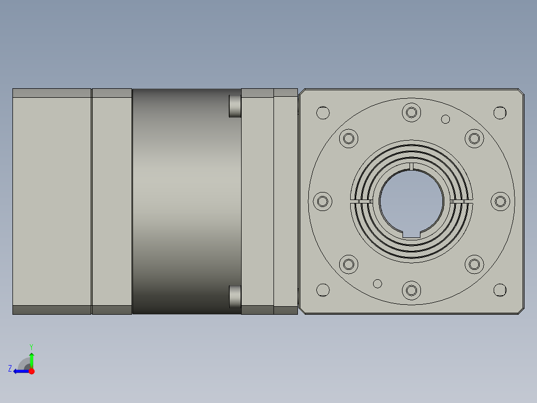 PAW180A-L1-C-K-S5(35-1143-200-M12)右视图