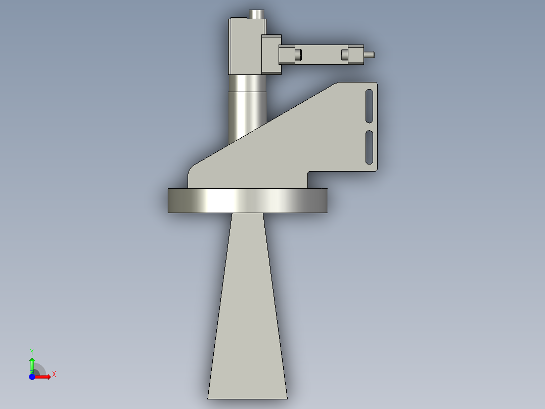 相机检测面积401-836前视图