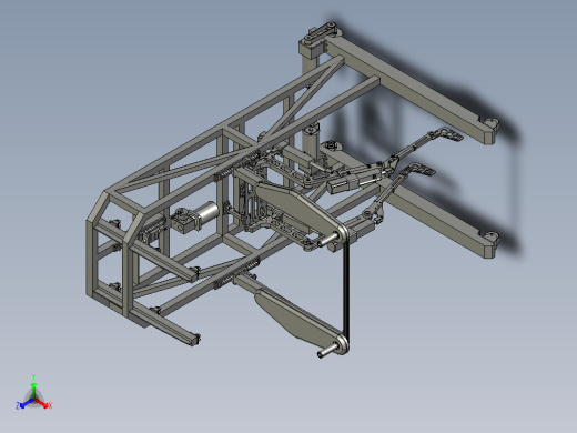 康复机器人装配图