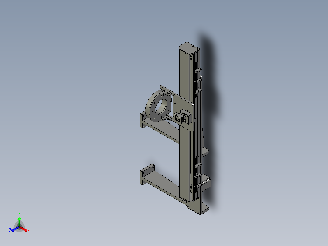 ccd整体正等轴测图
