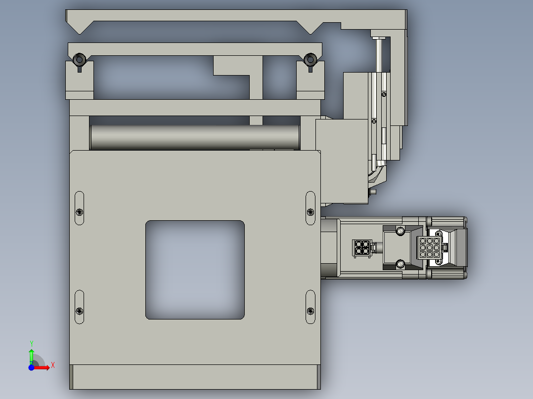 铜棒移载机构A300前视图