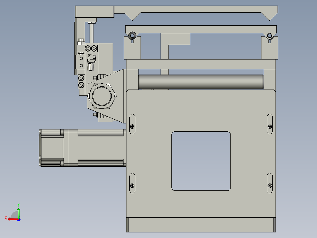 铜棒移载机构A300后视图